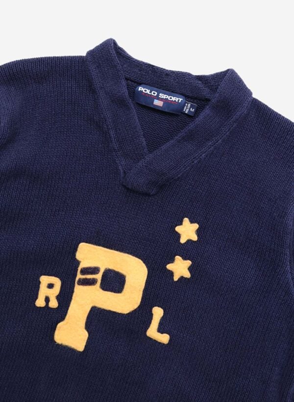 Vintage 90s Polo Sport Ralph Lauren Leinen Pullover
