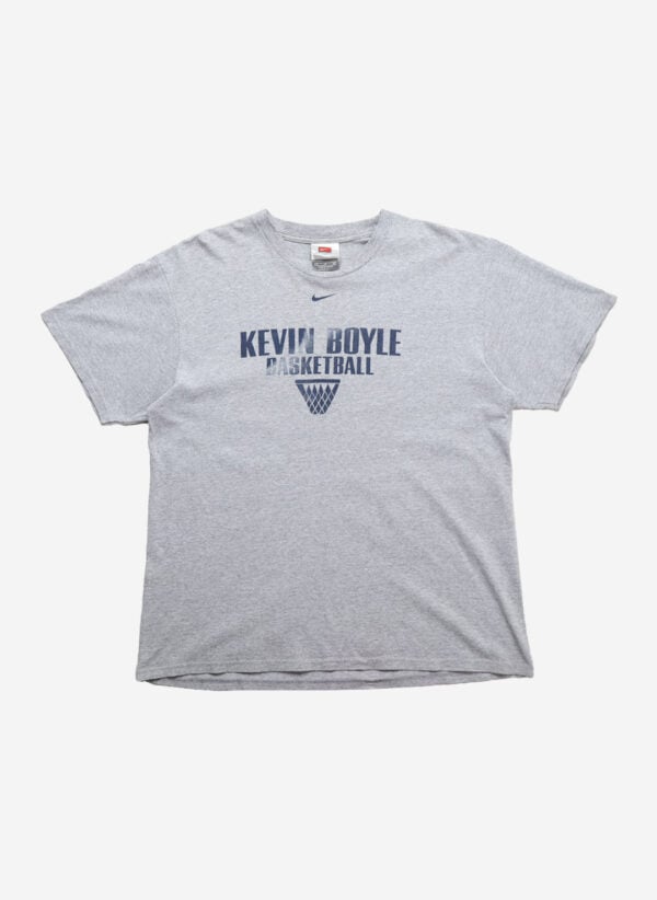 Vintage Y2K Nike Basketball T-Shirt grau