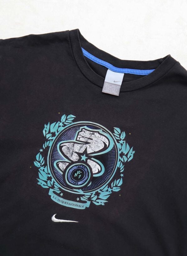 Vintage Y2K Nike Inter Mailand T-Shirt faded