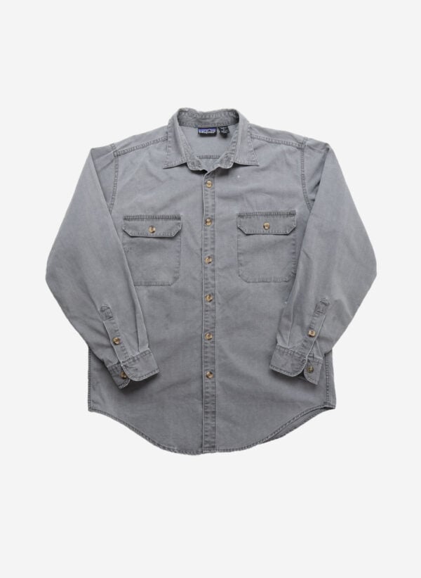 Vintage 90s Patagonia Outdoor Hemd grau