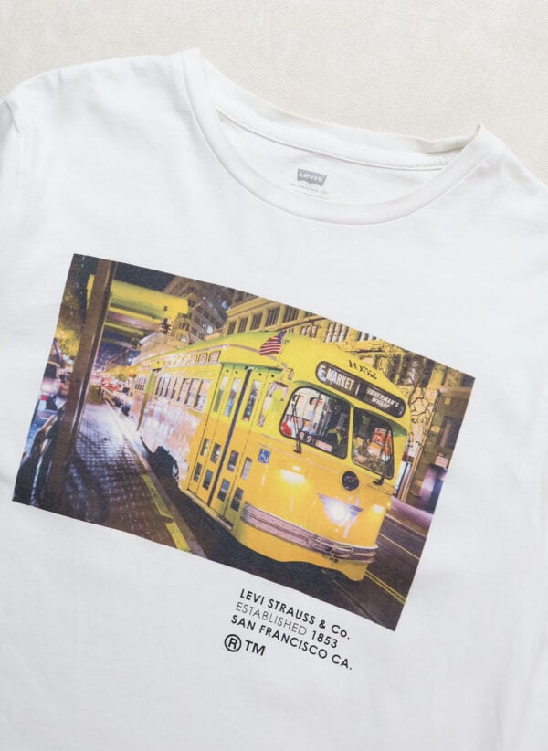 Levi's Graphic Longsleeve weiß