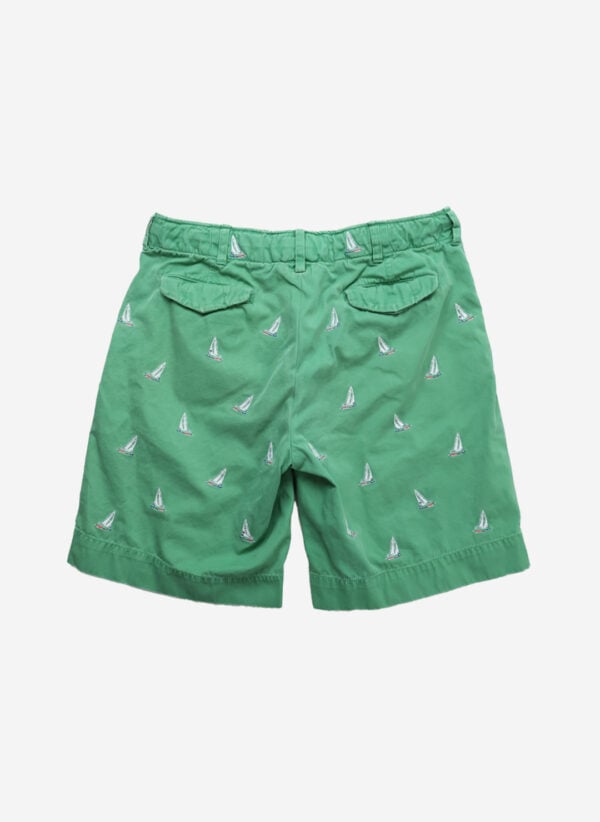 Vintage Polo Ralph Lauren Yacht Shorts grün