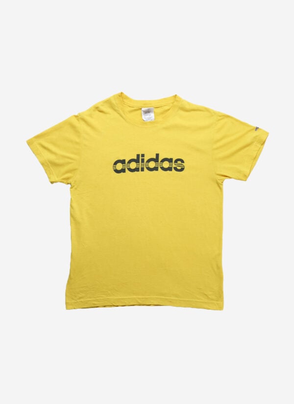 Vintage Adidas T-Shirt gelb