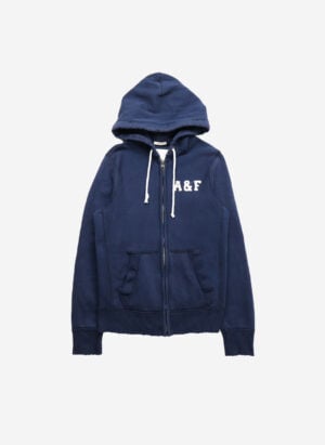 Abercrombie & Fitch Zip-Hoodie navy