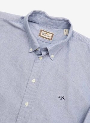 Vintage Thomas Burberry Hemd blau