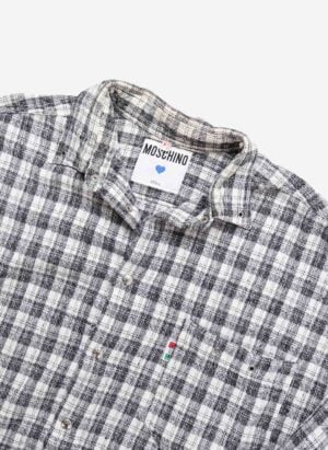 Vintage 90s Moschino Flanellhemd