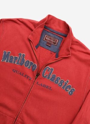 Vintage Marlboro Classics Zip-Up Sweater