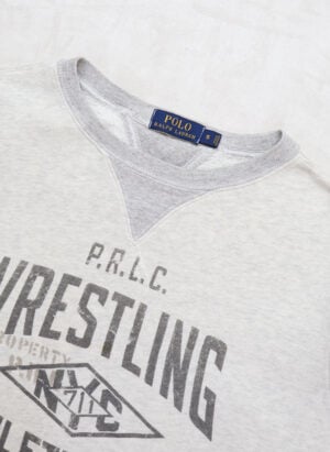 Polo Ralph Lauren Wrestling Sweater hellgrau