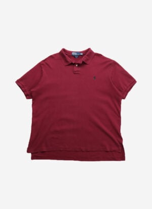 Vintage Polo Ralph Lauren Poloshirt rot