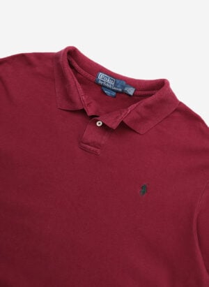 Vintage Polo Ralph Lauren Poloshirt rot