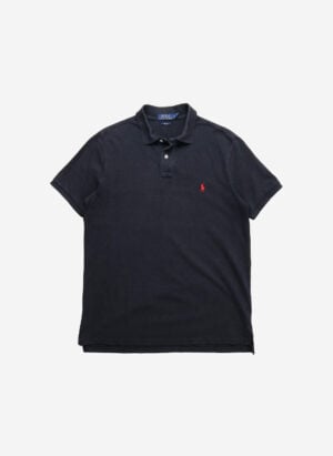 Polo Ralph Lauren Slim-Fit Poloshirt schwarz