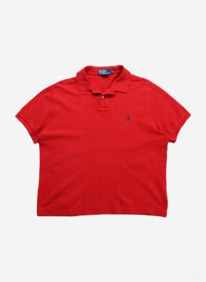 Vintage Polo Ralph Lauren Poloshirt rot