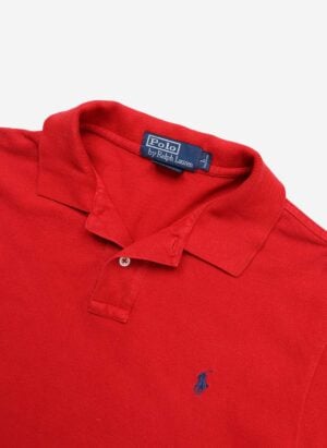 Vintage Polo Ralph Lauren Poloshirt rot