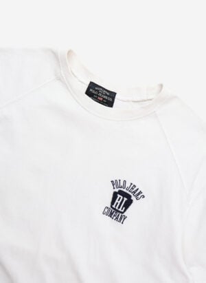 Vintage Polo Jeans Ralph Lauren T-Shirt weiß