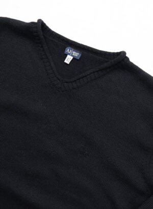 Armani Jeans Strickpullover schwarz