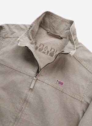 Vintage Napapijri Outdoorjacke beige