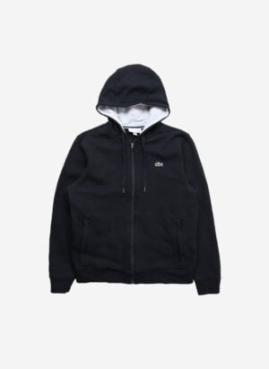 Lacoste Sport Zip-Hoodie schwarz