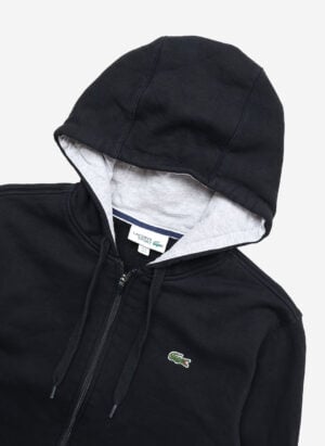 Lacoste Sport Zip-Hoodie schwarz