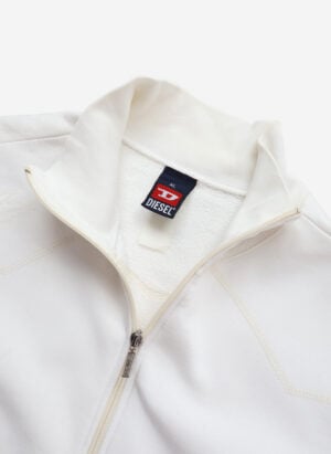 Vintage Diesel Y2K Zipper weiß