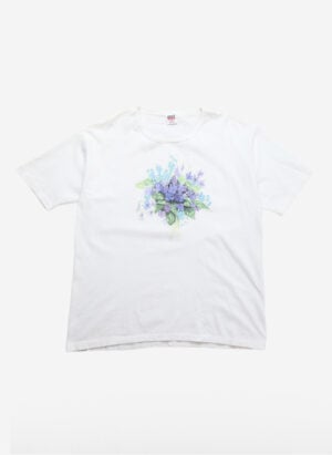 Vintage 90s Flower T-Shirt Single Stitch