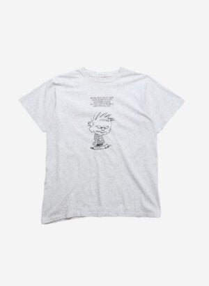 Vintage 90s Calvin & Hobbes T-Shirt Single Stich