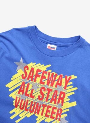 Vintage 90s Volunteer T-Shirt Single Stich