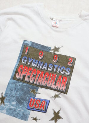 Vintage ’92 Gymnastics T-Shirt Single Stitch
