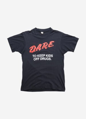 Vintage 80s D.A.R.E. T-Shirt Single Stich