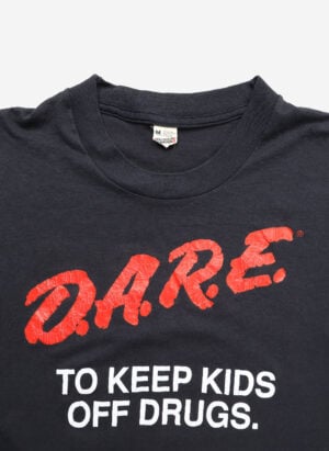 Vintage 80s D.A.R.E. T-Shirt Single Stich