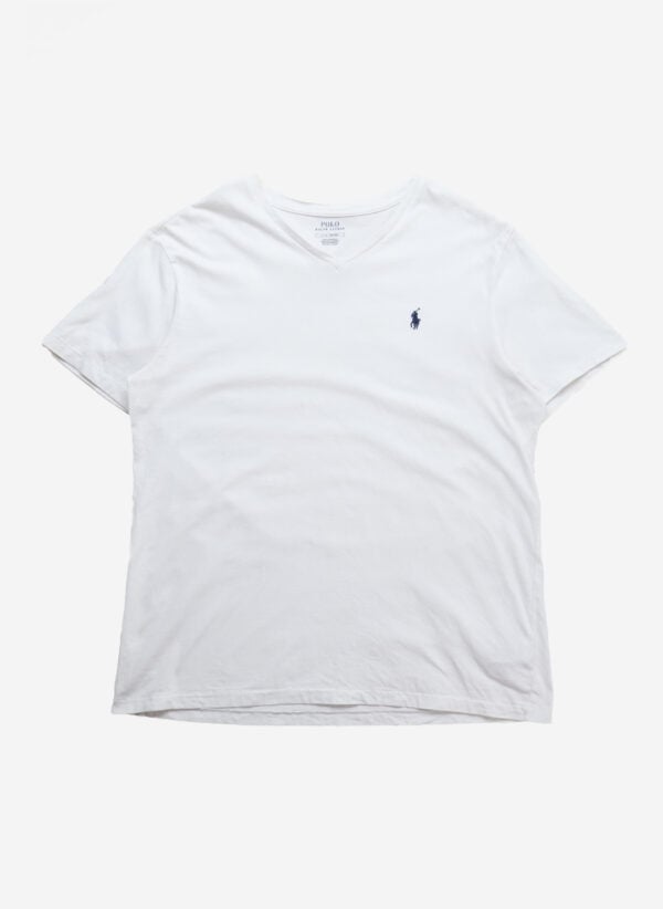 Polo Ralph Lauren V-Neck T-Shirt weiß