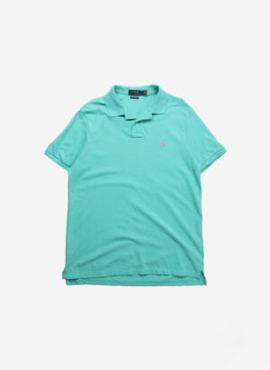 Polo Ralph Lauren Slim-Fit Poloshirt hellgrün