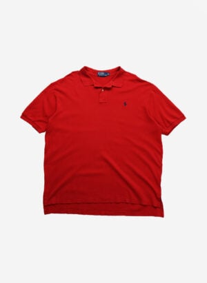 Vintage Polo Ralph Lauren Poloshirt rot