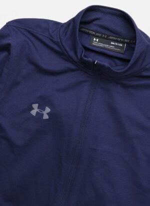 Under Armour Slim-Fit Trainingsjacke dunkelblau