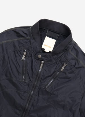 Diesel Y2K Biker Trackjacket schwarz