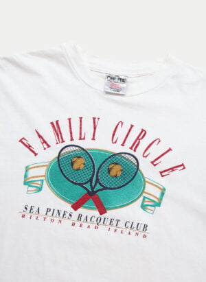 Vintage 90s Racquet Club T-Shirt Single Stitch