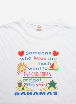 Vintage 90s Bahamas T-Shirt Single Stitch