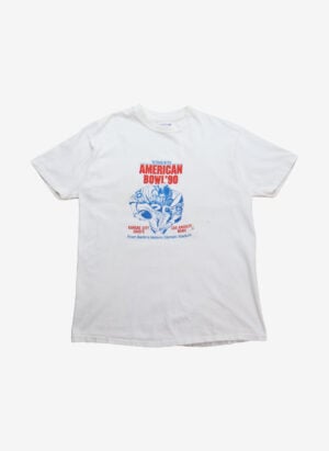 Vintage ’90 American Bowl T-Shirt Single Stitch