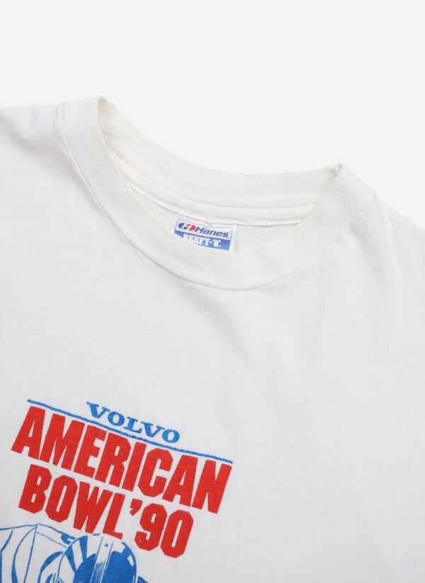 Vintage '90 American Bowl T-Shirt Single Stitch