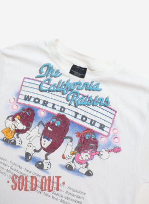 Vintage ’87 California Raisins T-Shirt Single Stitch