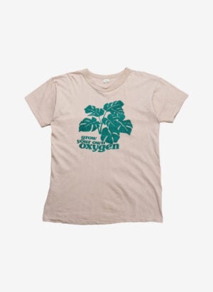 Vintage 70s/80s “grow your own Oxygene” T-Shirt Single Stitch