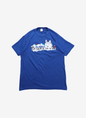 Vintage 80s Alaska T-Shirt Single Stitch