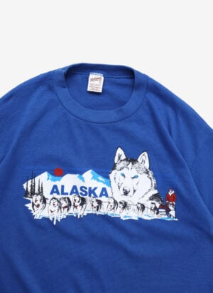 Vintage 80s Alaska T-Shirt Single Stitch