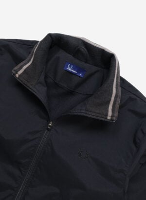 Vintage Fred Perry Windbreaker schwarz