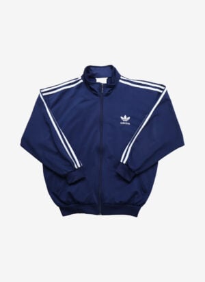Vintage 90s Adidas Firebird Trainingsjacke navy