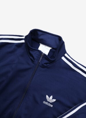 Vintage 90s Adidas Firebird Trainingsjacke navy