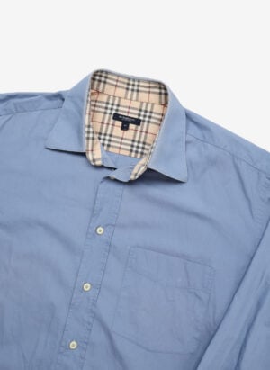 Burberry Hemd blau