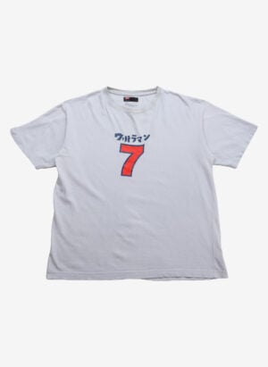 Vintage Diesel Y2K T-Shirt hellgrau