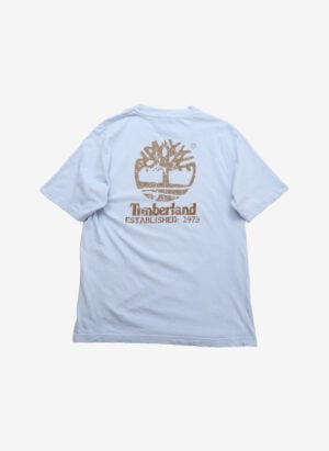 Vintage Timberland T-Shirt babyblau