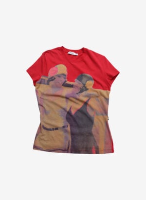 Vintage Moschino Graphic Damen T-Shirt