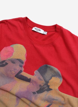 Vintage Moschino Graphic Damen T-Shirt